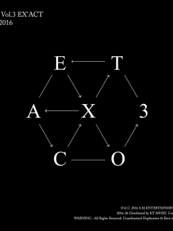 [Pre] EXO : 3rd Album - EX'ACT (Chinese Ver.) (Random Ver.)