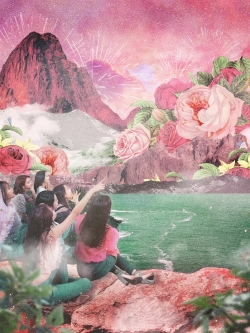 [Pre] OH MY GIRL : 6th Mini Album - Remember Me (Pink Ver.) +Poster