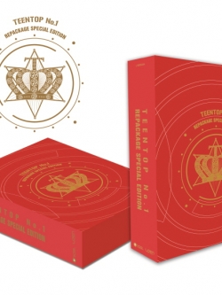 [Pre] Teentop : 1st Album - No. 1 Repackage Special Edition (1CD+2DVD) [PTB 80p+150p Special Note]