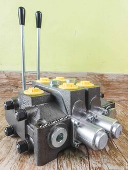 วาล์วมือโยกแบบstack สองแกน ยี่ห้อ hydrocontrol