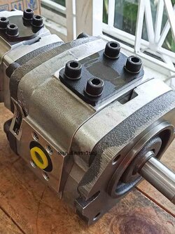 ปั๊มไฮดรอลิคสองตอน ยี่ห้อ Nachi รุ่น IPH series