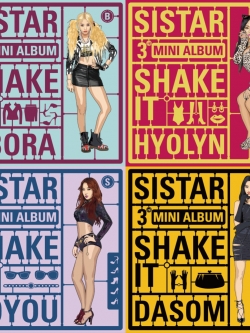 [Pre] Sistar : 3rd Mini Album - Shake It (Random Cover from 4 type)