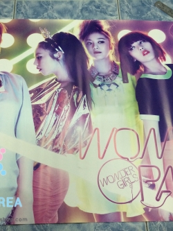 [Poster พร้อมส่ง 1 ใบ] Wonder Girls : 1st Mini Album - Wonder Party