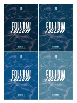 [Pre] Monsta X : 6th Mini Album - FOLLOW-FIND YOU (1+2+3+4 Ver. SET) +Poster