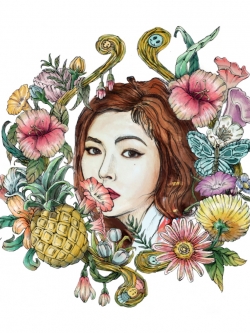 [Pre] HyunA : 5th Mini Album - A’wesome +Poster