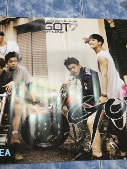 [Poster พร้อมส่ง 1 ใบ] GOT7 : 2nd Mini Album - GOT♡ (GOT LOVE) (Still Ver.)