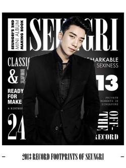 [Pre] Seungri : 2nd Mini Album Making Book (2013 Record Footprints Of Seungri) (+ Seung Ri's Note)