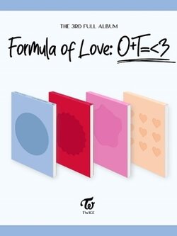 [Pre] TWICE : 3rd Album - Formula of Love: O+T=<3 (Random Ver.) +Poster