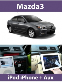 Mazda3 iPod iPhone iPad Aux interface