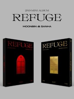 [Pre] MOONBIN & SANHA : 2nd Mini Album - REFUGE (Random Ver.) +Poster
