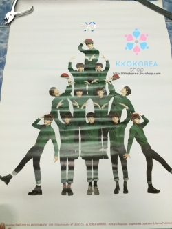 [Poster พร้อมส่ง 1 ใบ] EXO : Winter Special Album - Miracles in December (Korean Ver.)