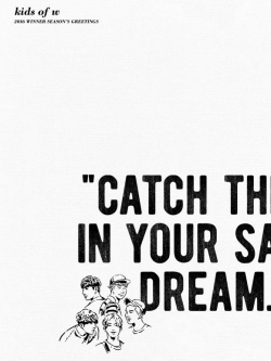 [Pre] WINNER : 2016 SEASON GREETING - KIDS OF W