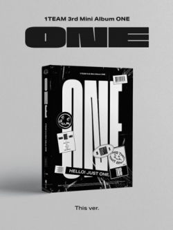 [Pre] 1TEAM : 3rd Mini Album - ONE (This Ver.) +Poster