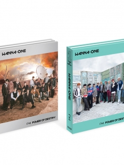 [Pre] Wanna One : 1st Album - 1¹¹=1 POWER OF DESTINY (Adventure+Romance Ver. SET) +Poster