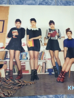 [Poster พร้อมส่ง 1 ใบ] Apink : 4th Mini Album - Pink Blossom