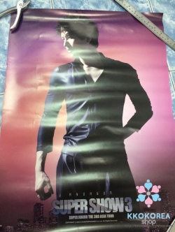 [Poster พร้อมส่ง 1 ใบ] Super Junior : Super Show 3 Official Goods - Poster (KYUHYUN)