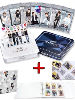 [Pre] Infinite : Official Collection Card Vol.1 (Limited Edition) + Card Binder (10 packs/60 pcs Random)