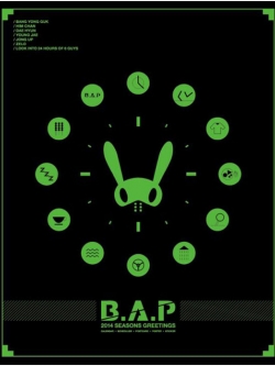 [Pre] B.A.P : 2014 Season Greeting [Calendar_Table +Scheduler +Postcard +Sticker +Poster Calendar]
