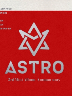 [Pre] ASTRO : 3rd Mini Album - Autumn Story (A Ver. - Red) +Poster