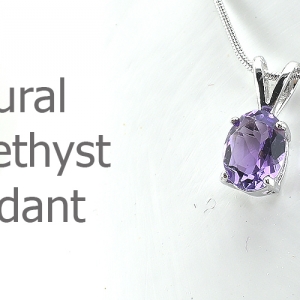 จี้พลอยแอมิทิสต์แท้