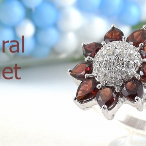 แหวนพลอยโกเมนแท้