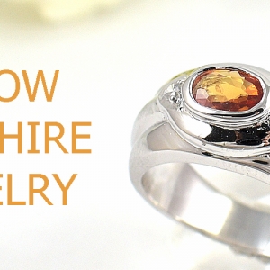 แหวนพลอยบุษราคัมแท้