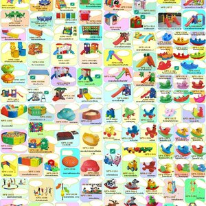 ชุดเครื่องเล่นสนาม(แบบพลาสติก)>>สินค้านำเข้า