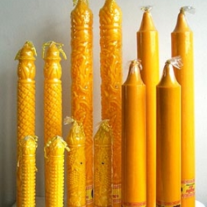 เทียนพรรษา/หลอดไฟ