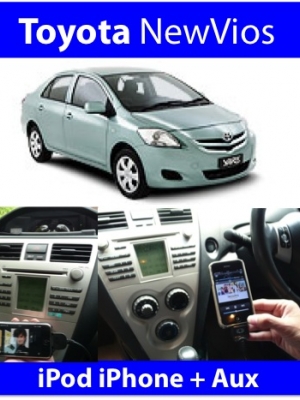 New Vios iPod iPhone iPad Aux interface