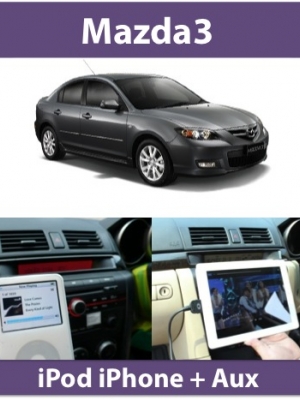 Mazda3 iPod iPhone iPad Aux interface