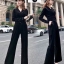เสื้อผ้าเกาหลี พร้อมส่ง ชุดเซท 2 ชิ้น ผ้ากำมะหยี่สีพื้น