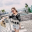 เสื้อเกาหลี พร้อมส่ง เสื้องานถักลายสุดชิค