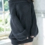 พร้อมส่ง เสื้อตัวยาวปาดไหล่ไหมพรมฟูนุ่ม