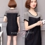 ชุดเดรสเกาหลี พร้อมส่ง dress ทรง a