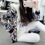 พร้อมส่ง เสื้อกันหนาวพิมพ์ลายกราฟฟิกธงชาติอังกฤษ