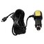สายชาร์จกล้องติดรถ mini USB 2 PORT ยาว 3.45 เมตร สายชาร์จกล้องติดรถยนต์ 2 ช่อง USB