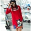 พร้อมส่ง เดรสมิกกี้ แขนยาว ทรงสวย