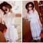 พร้อมส่ง Long shirt Dress เดรสเกาหลี