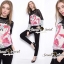 พร้อมส่ง เสื้อแฟชั่นงานพิมพ์ลายนก Flamingo