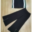 เสื้อผ้าเกาหลี พร้อมส่ง เสื้อ กับ กางเกงเอวขอบยาง ทรงขากว้าง