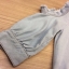 พร้อมส่ง Denim Shirt Dress โทนสีซีด ทรงแขน 3 ส่วน