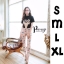 เสื้อผ้าเกาหลี พร้อมส่ง เสื้อปักกวางเรนเดียร์+ขายาว