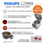 Philips หม้อหุงข้าวดิจิตอล 1 ลิตร รุ่น HD3030 (White) รับประกันสินค้า 2ปี