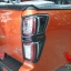 D-max2020 ครอบไฟท้าย ดำด้าน Logo แดง 1คู่