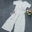 พร้อมส่ง Sets เสื้อแขนสั้นคอกลม มาพร้อมกับกางเกง