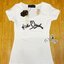 พร้อมส่ง เสื้อยืดเข้ารูปคอ U แขนสั้น