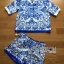 พร้อมส่ง เซ็ตเสื้อและกางเกงพิมพ์ลายปรินต์