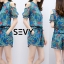 เสื้อผ้าเกาหลี พร้อมส่ง เสื้อเปิดไหล่ กับกางเกง