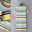 พร้อมส่ง Minidress ผ้าไหมพรมทอสลับสี