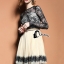 พร้อมส่ง Dress แขน 5 ส่วน แต่งด้วยเนื้อผ้าลูกไม้นิ่มๆ